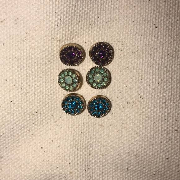 GEMSTONE EARRINGS - Picture 3 of 3